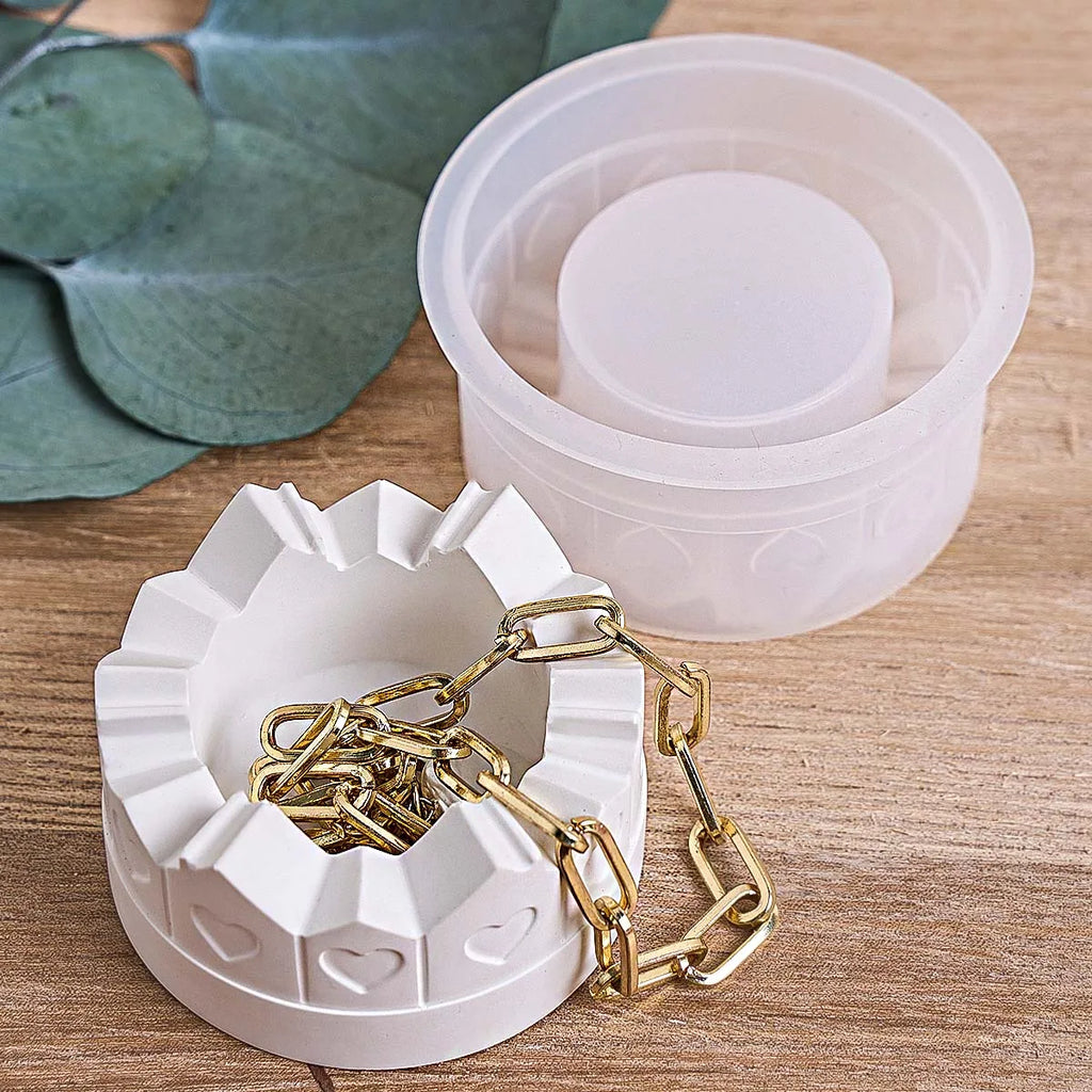 Heartkeep Castle Jar Silicone Mold