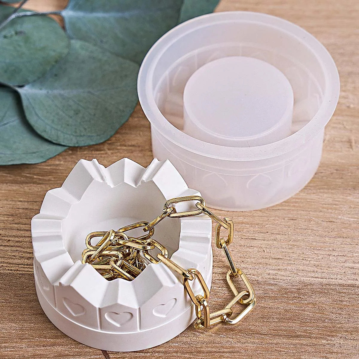 Heartkeep Castle Jar Silicone Mold