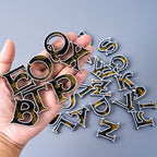 Alphabet Letter Resin Mold Set (A–Z)