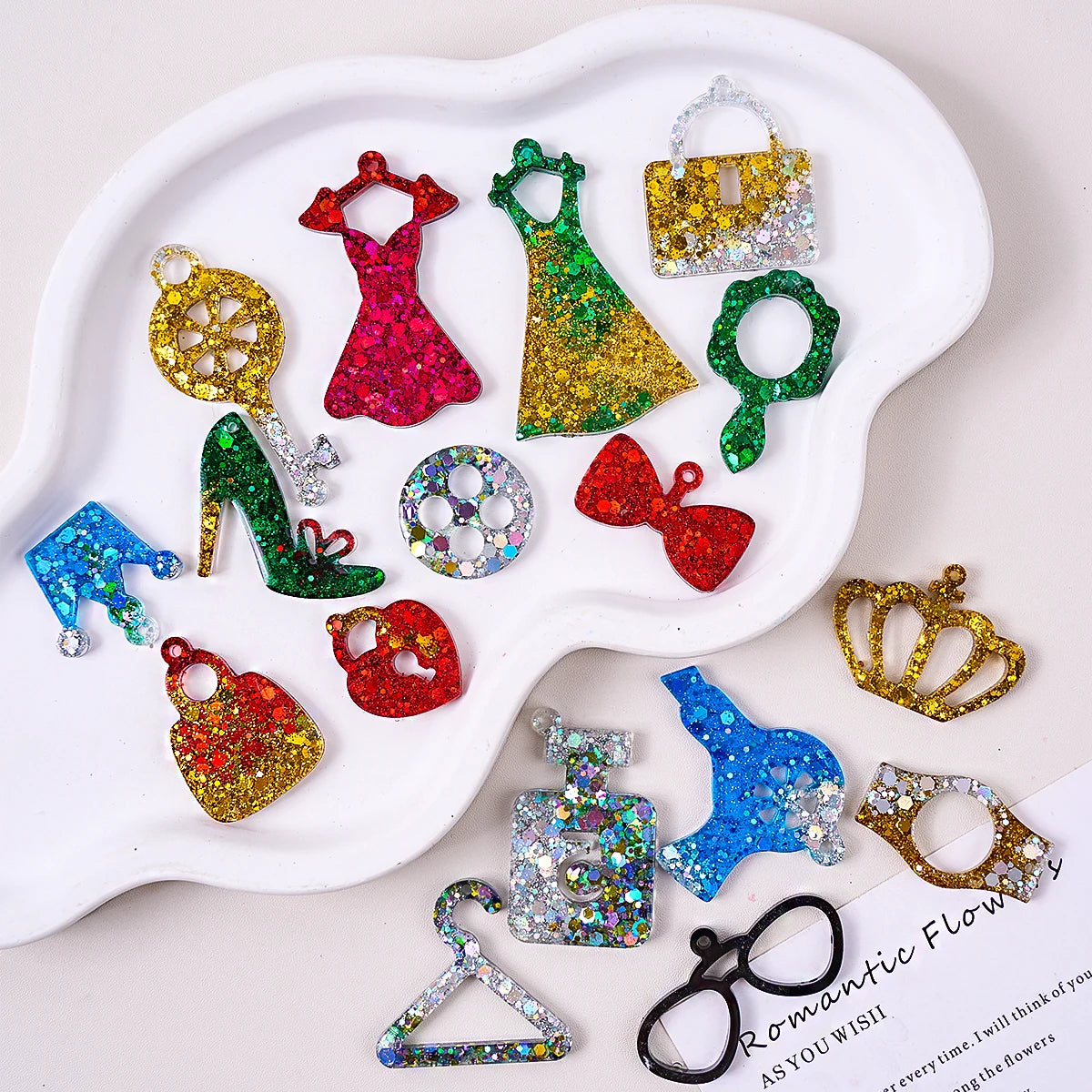 New Pendant Resin Molds - 4 Options