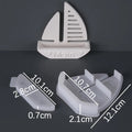 Sailboat Ornaments Silicone Molds Set