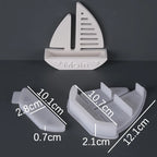 Sailboat Ornaments Silicone Molds Set