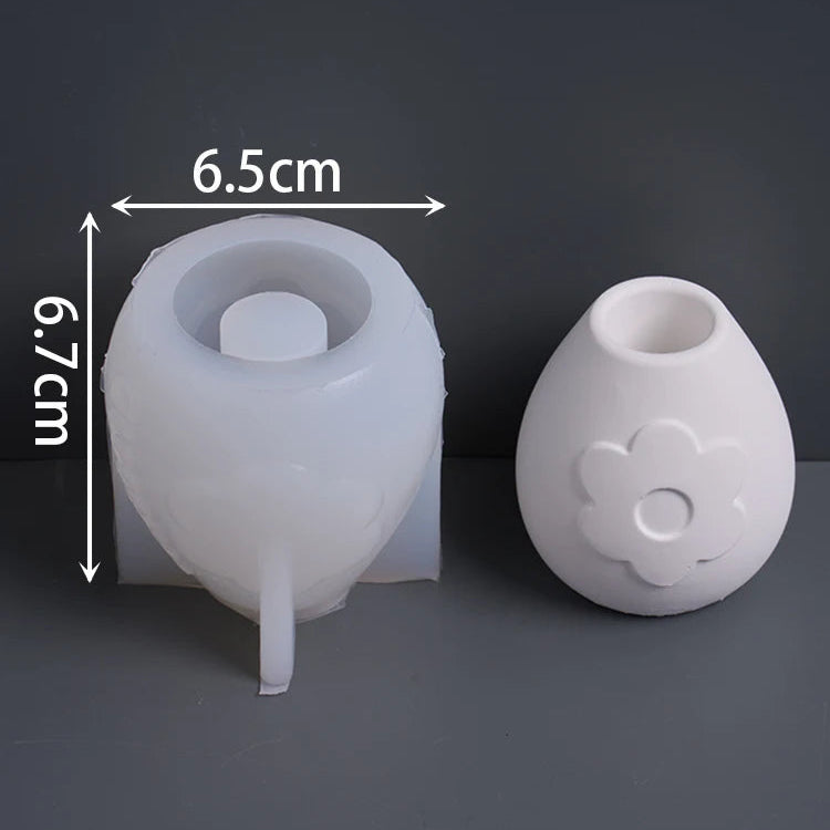 Petite Botanical Vase Silicone Mold