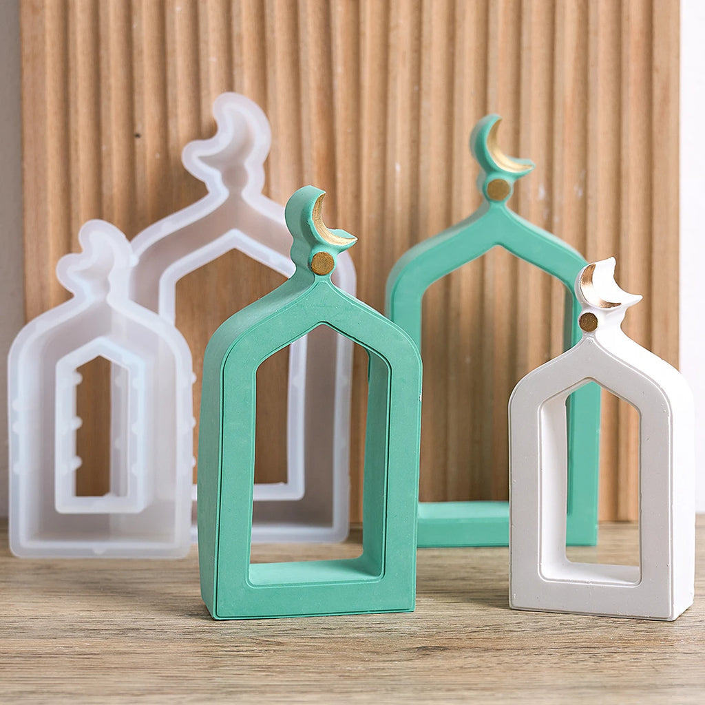 Creative Hollow Door Silicone Mold.