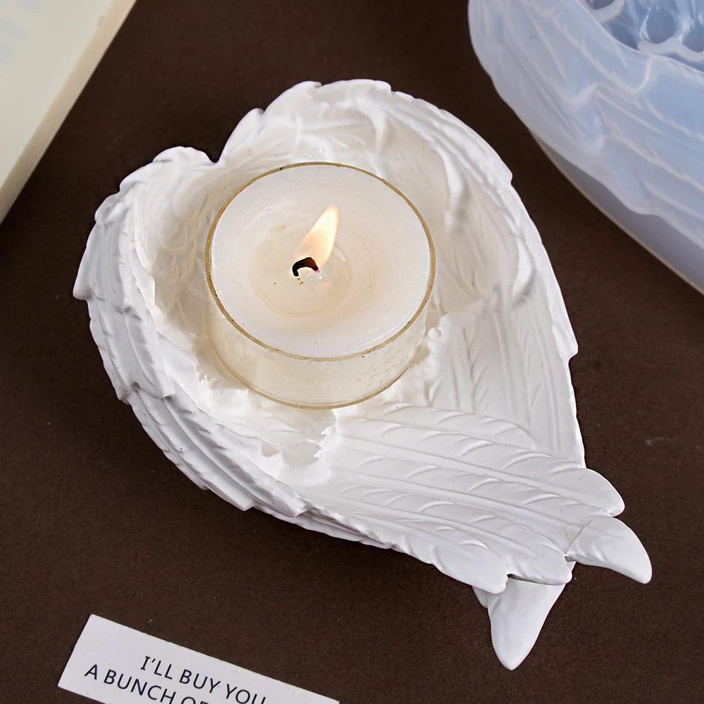 Angel Wing Jewelry Dish Silicone Mold