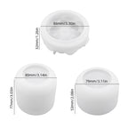 Floral Candle Cup Silicone Mold