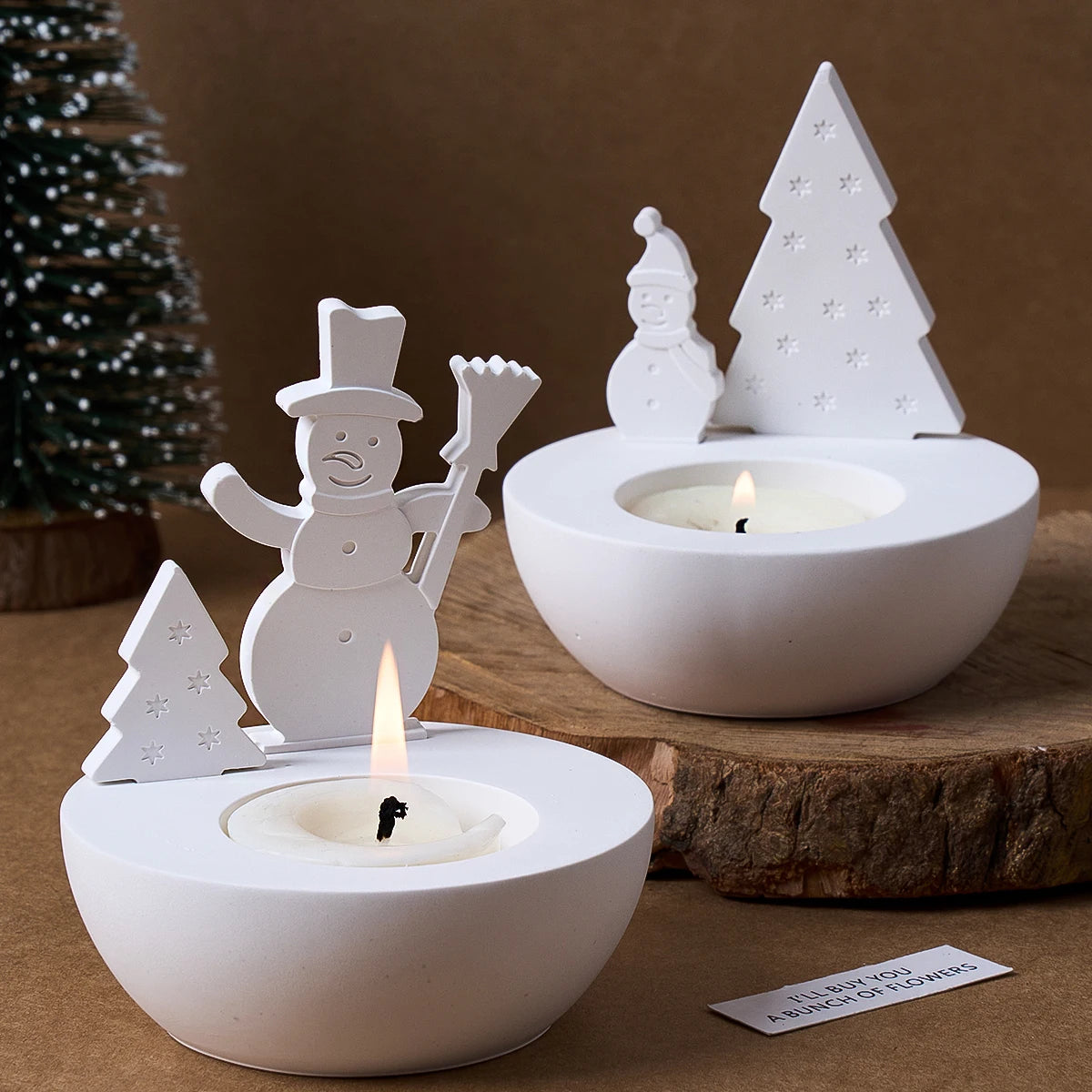 Angel Prayer Candle Holder Silicone Mold Set