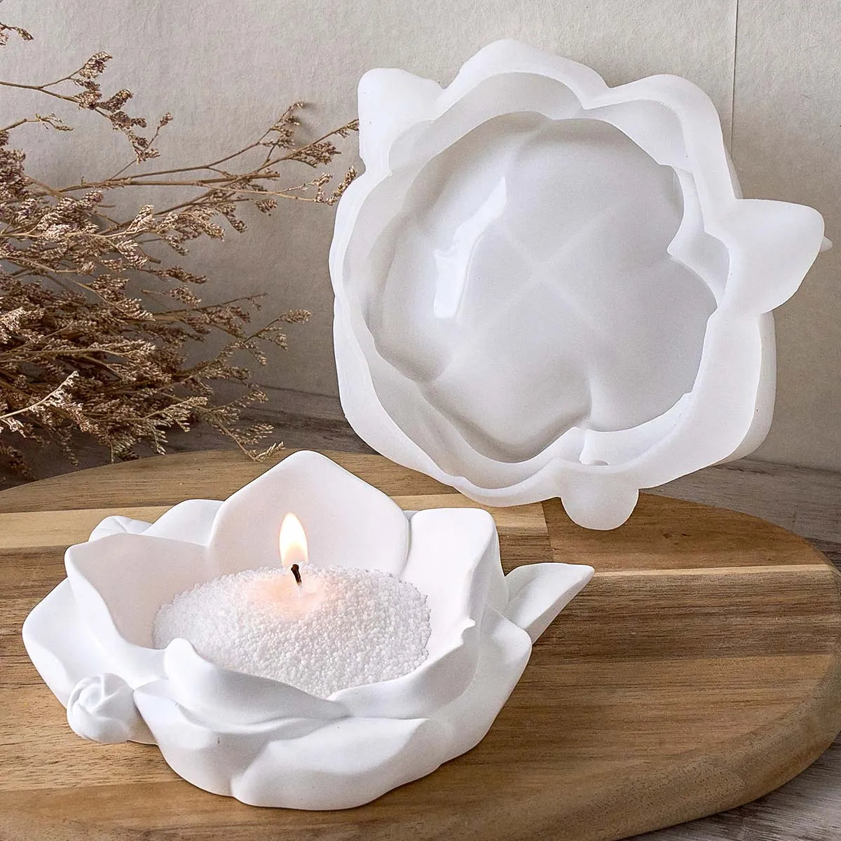 Camellia Flower Silicone Mold