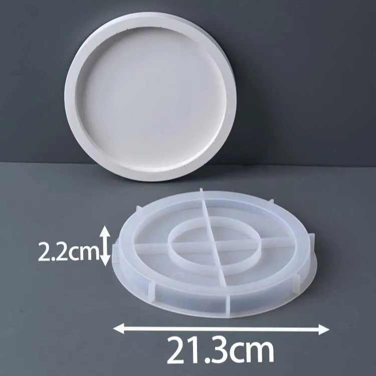 Round Display Shelf Silicone Mold.