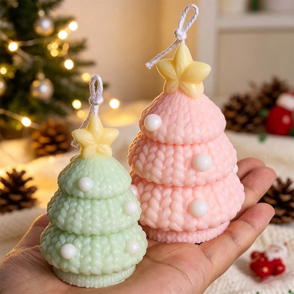 Purlyn Bobble Christmas Tree Candle Mold