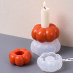 Pumpkin Candle Holder Silicone Mold