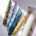 Twisted Snake Silicone Candle Mold