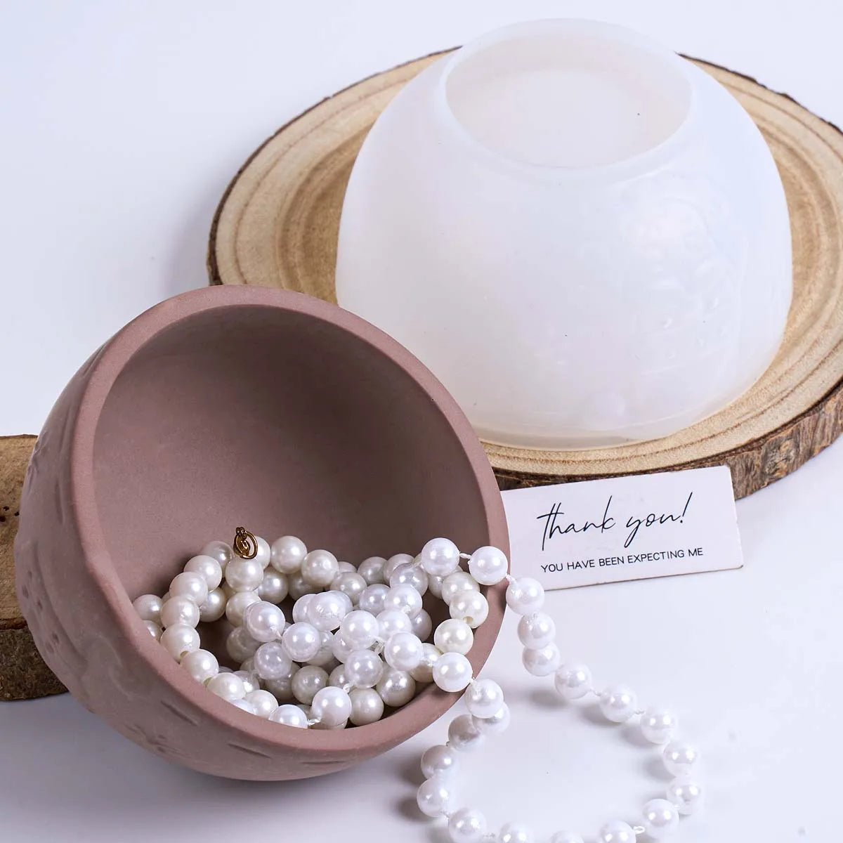 Santa Claus Relief Silicone Bowl Mold