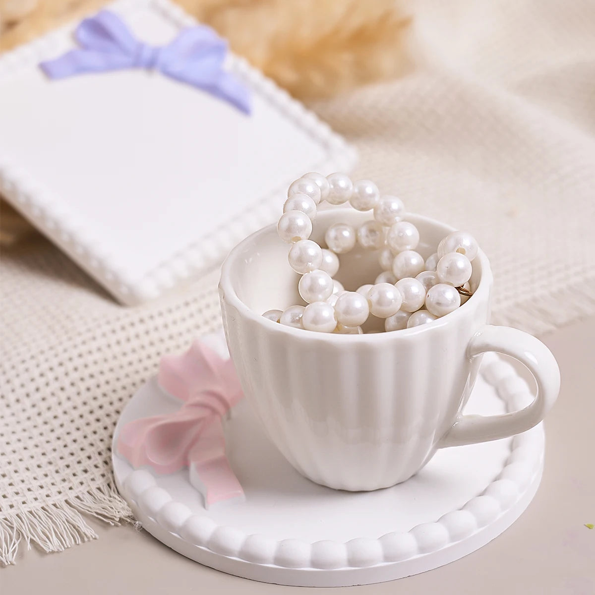 Square Round Bow Bubble Bead Coaster Silicone Mold.