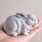 Detailed Bunny Figurine Mold