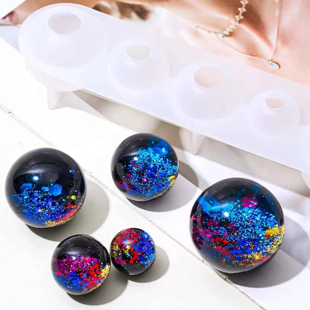 Orbis 5-Cavity Sphere Silicone Mold