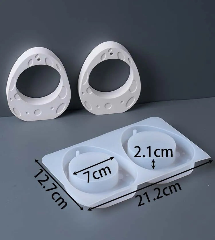 Easter Egg Bunny Pendant Silicone Mold Set