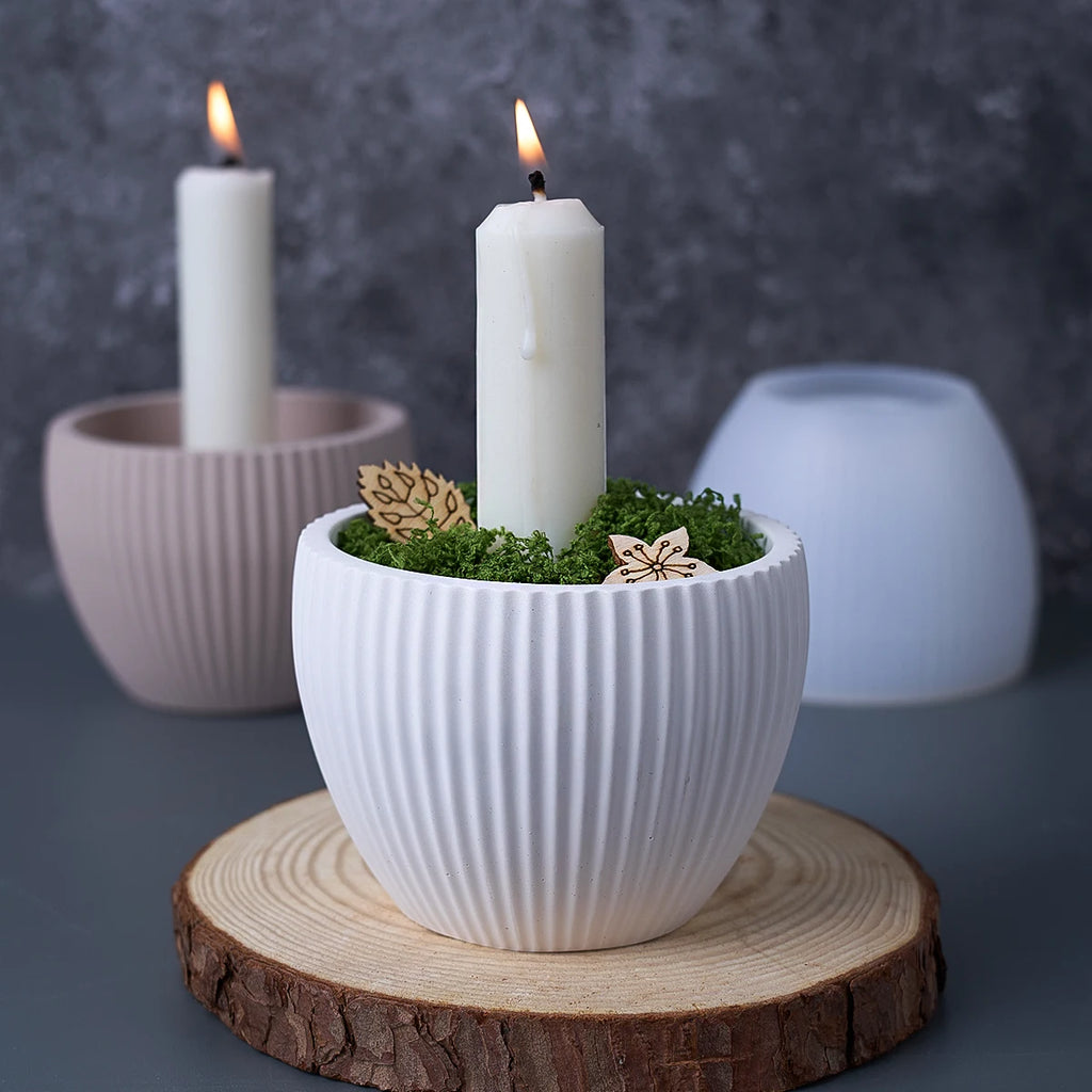 Candle Holder Candle Cup Silicone Mold