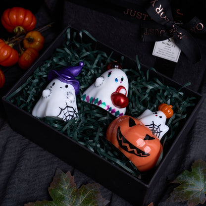 5Pcs Cute Pumpkin Ghost silicone Molds Set