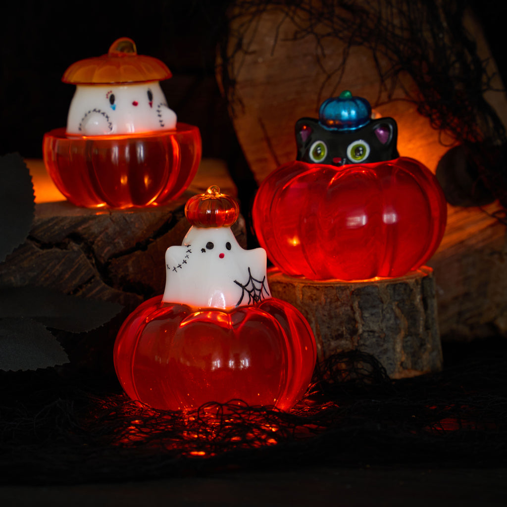 5Pcs Cute Pumpkin Ghost silicone Molds Set