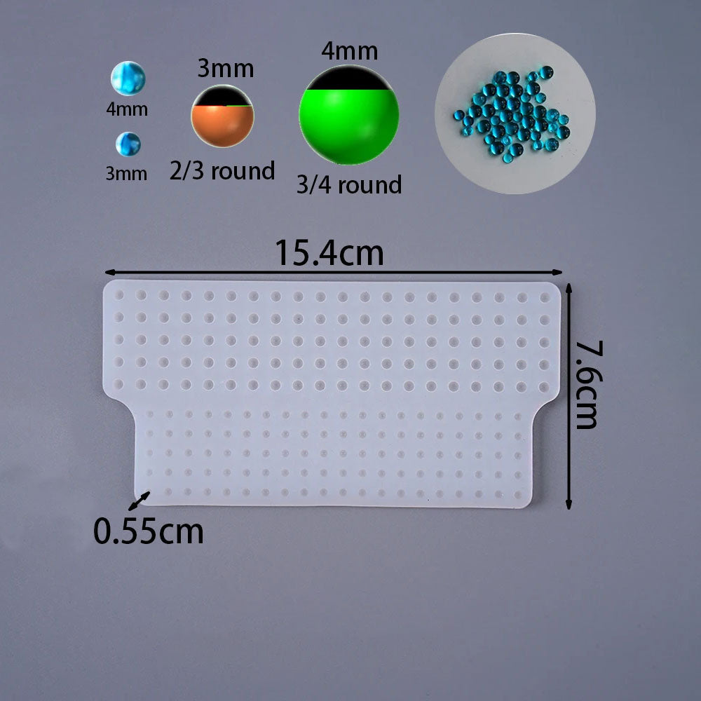 Mini Sphere Beads Resin Silicone Mold