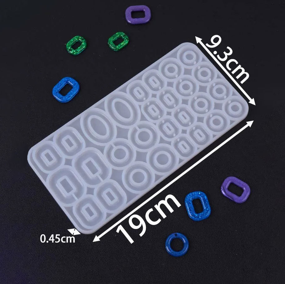 All-in-One Earring Maker Silicone Mold