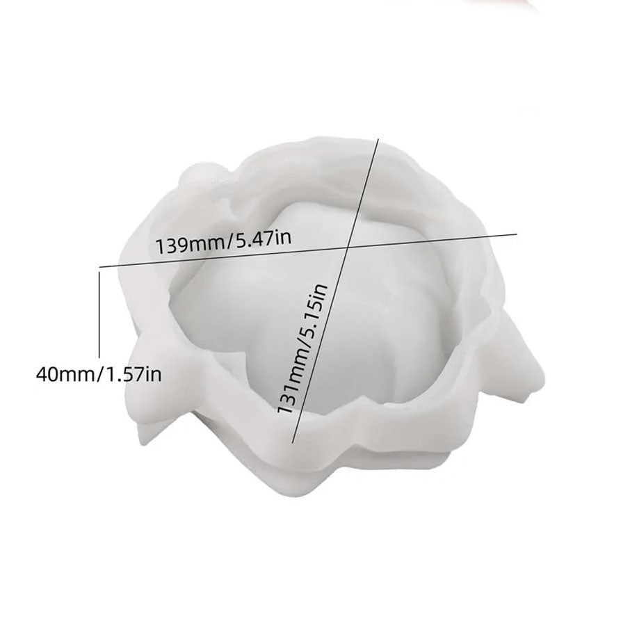 Camellia Flower Silicone Mold