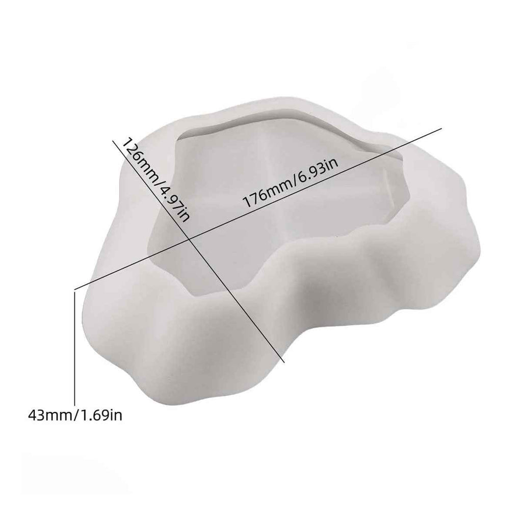 Velna Crest Wave Bowl Silicone Mold